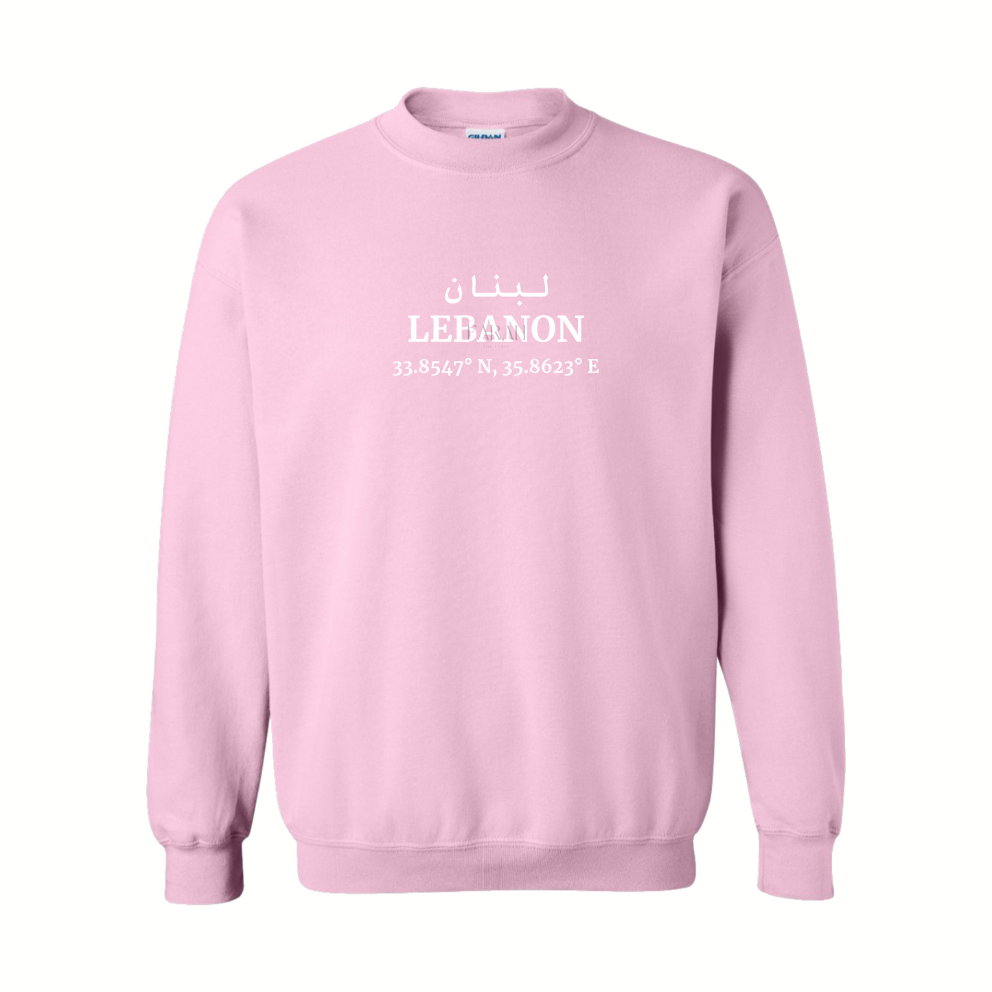 lebanon crewneck