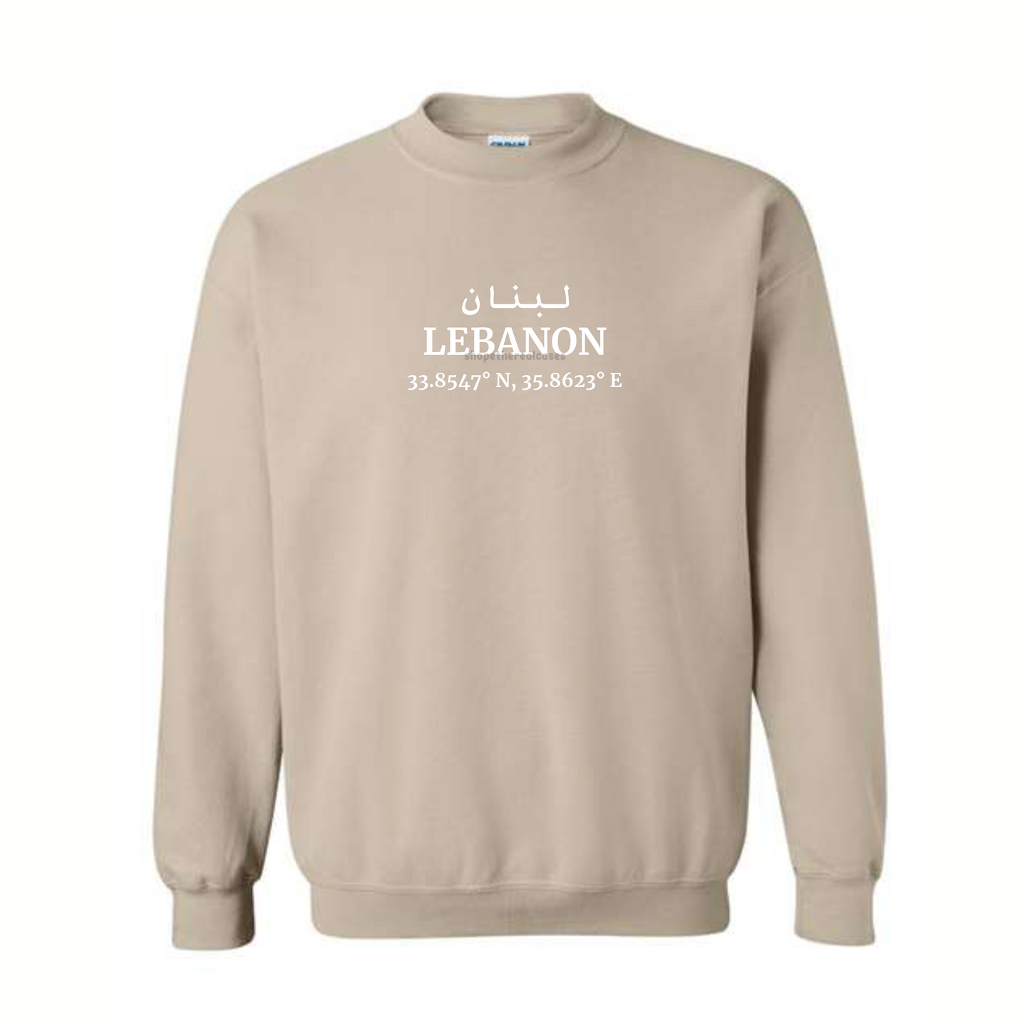 lebanon crewneck