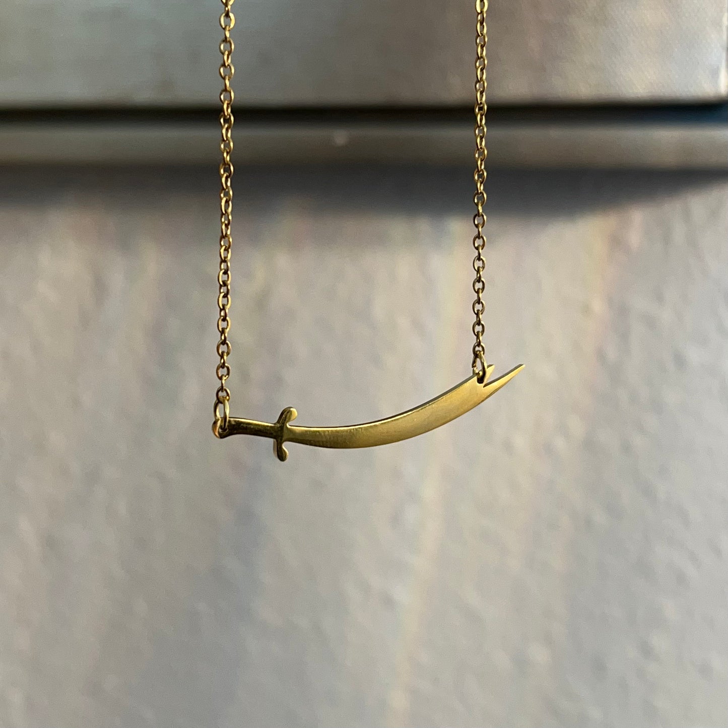 zulfiqar (sword) necklace