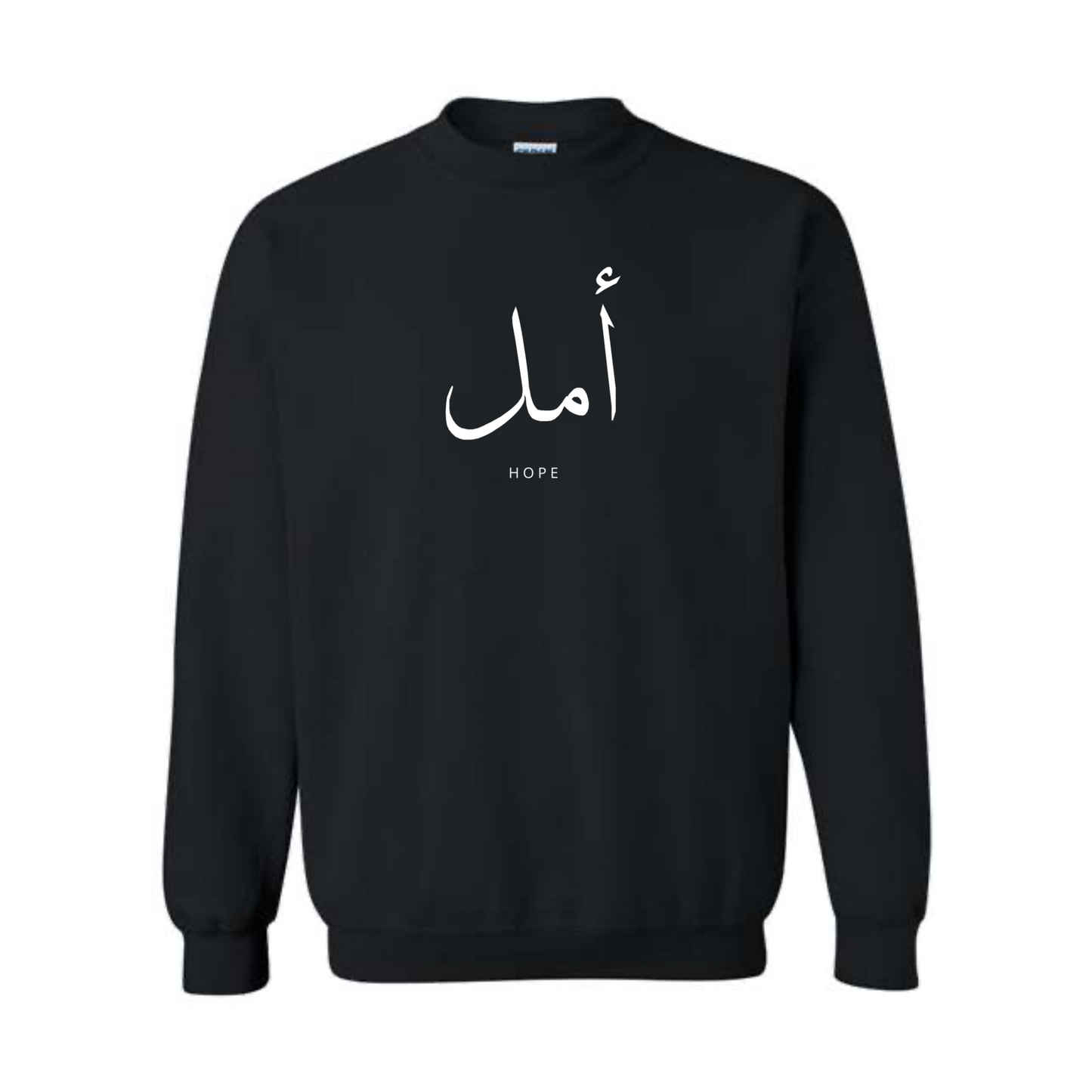 amal (hope) crewneck