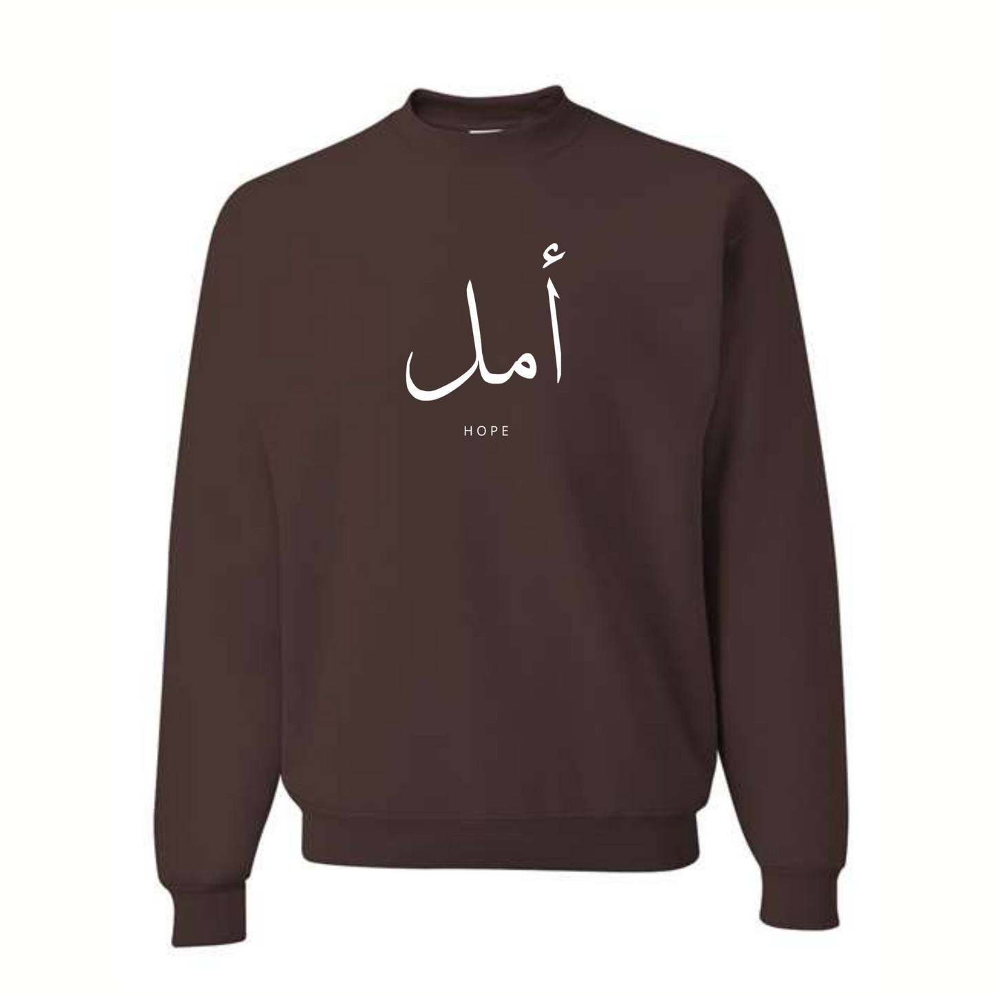 amal (hope) crewneck